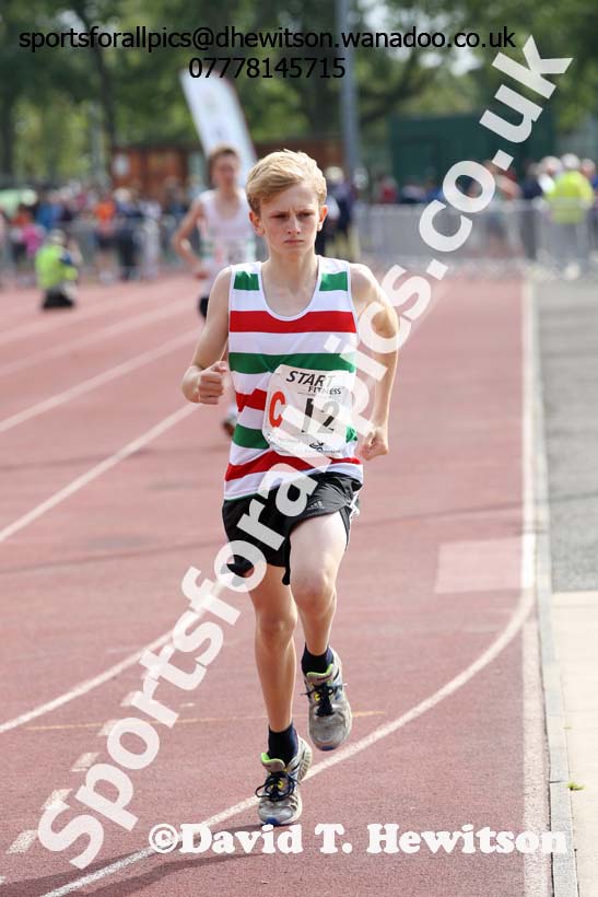 Boys under-15s, Northern Road Relays, Blackpool. Photo: David T. Hewitson/Sports for All Pics